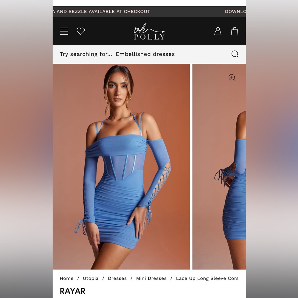 Oh Polly - Rayar dress